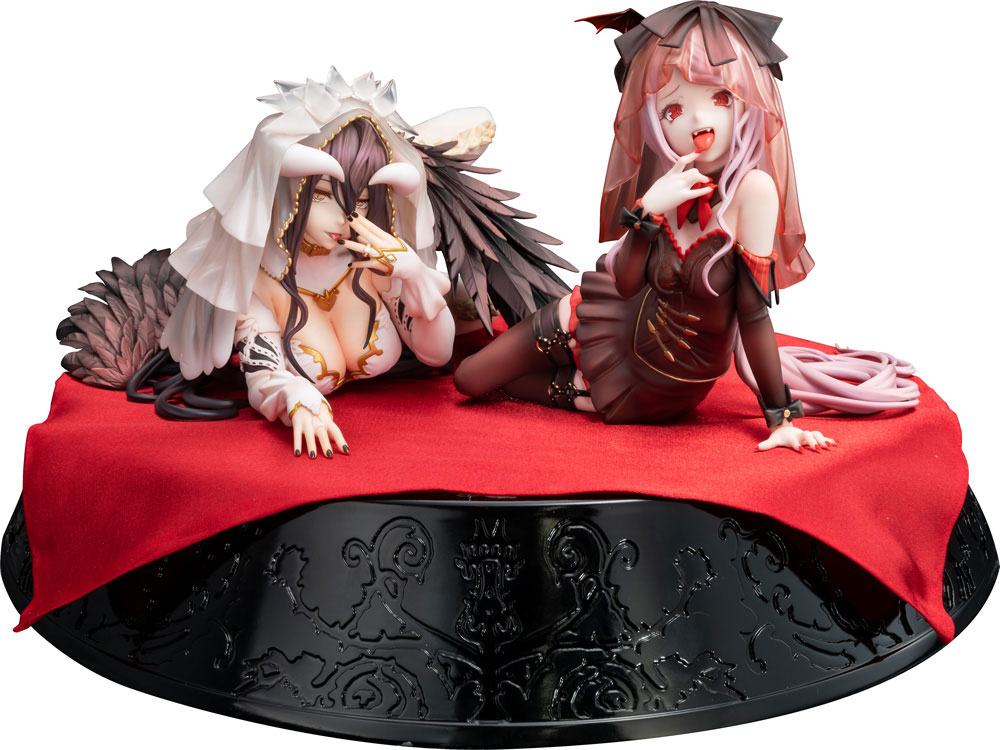 Overlord IV Estatuas PVC 1/7 Albedo & Shalltear: Bride Ver. 9 - 11 cm