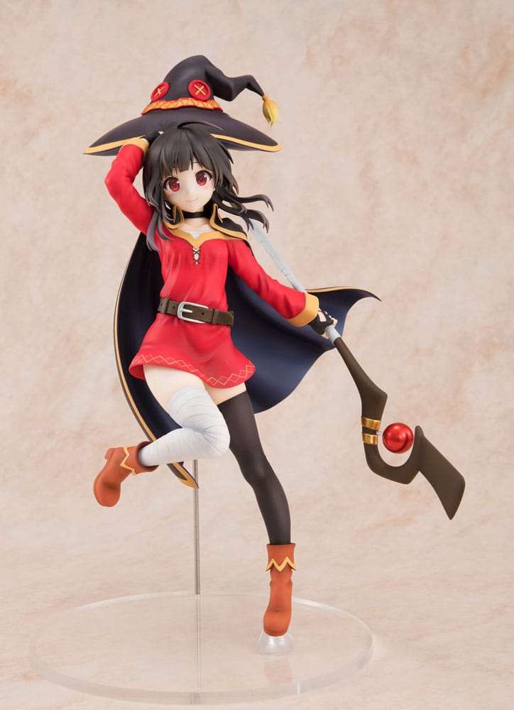 Konosuba God's blessing on this wonderful world! Estatua PVC 1/7 Megumin: Sneaker Bunko 30th Anniversary Ver. (re-run) 19 cm