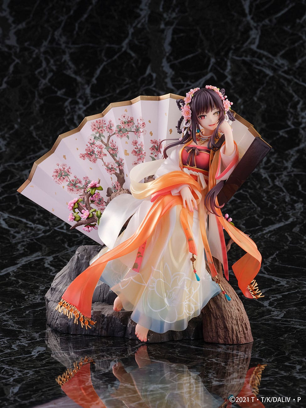 Date A Live Estatua 1/7 Kurumi Tokisaki Hanfu Ver. 21 cm