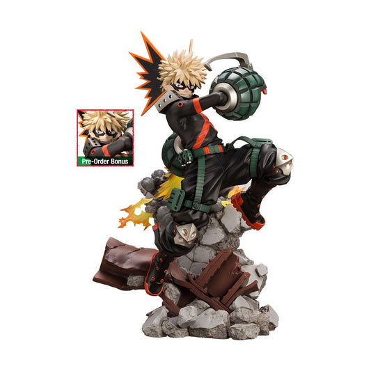 My Hero Academia Estatua ARTFXJ PVC 1/8 Katsuki Bakugo Ver. 2 Bonus Edition 26 cm