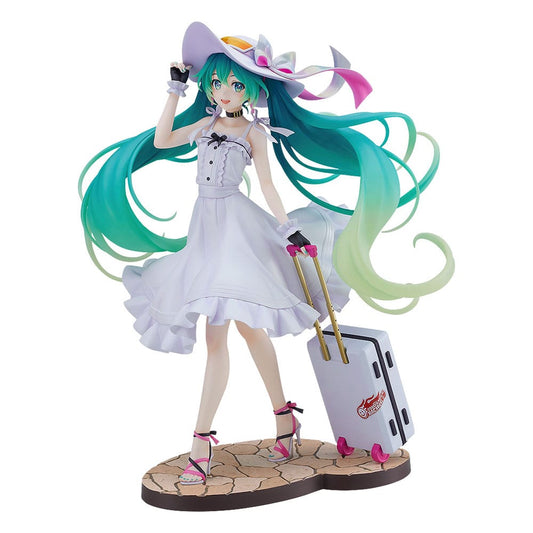 Hatsune Miku GT Project Estatua PVC 1/7 Racing Miku 2021: Private Ver. 25 cm