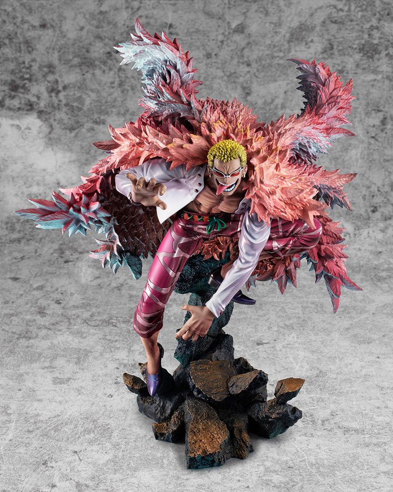 One Piece Estatua Excellent Model P.O.P. SA-Maximum Heavenly Demon Donquixote Doflamingo 35 cm