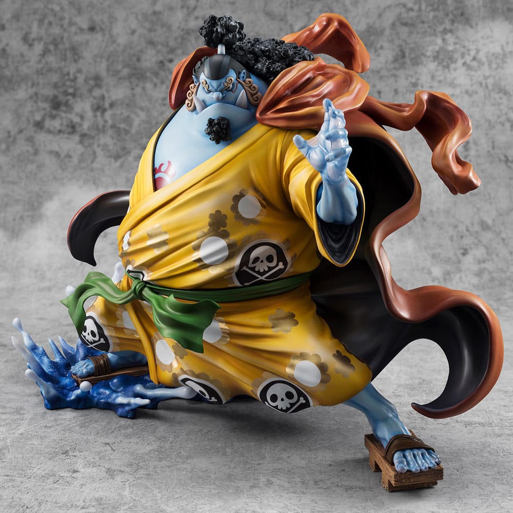 One Piece Estatua PVC Portrait Of Pirates SA-MAXIMUM Knight of the Sea Jinbe Limited Reprint 25 cm