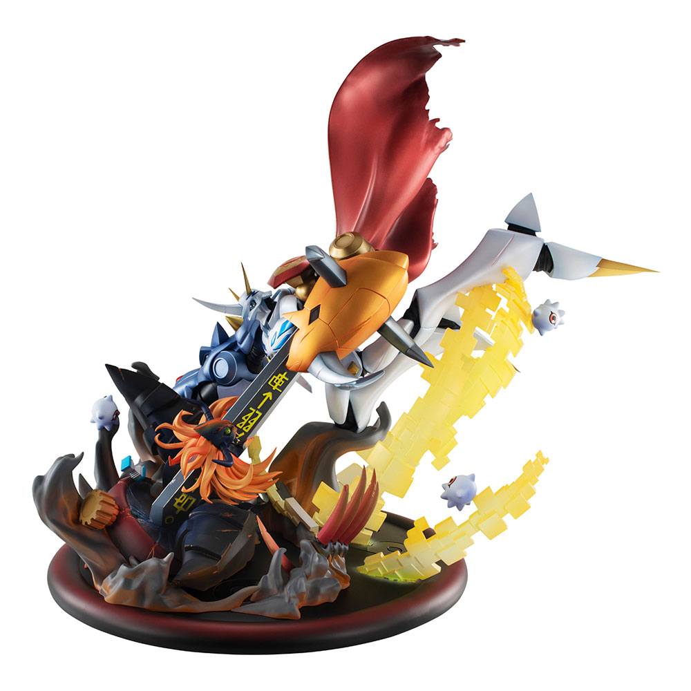 Digimon Adventure: Children's War Game! Estatua PVC VS Series Omegamon vs Diabolomon 34 cm