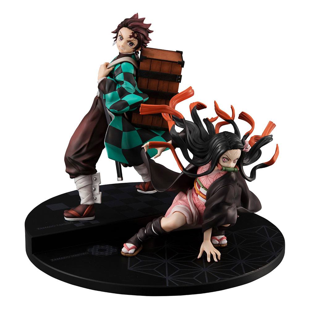 Demon Slayer Kimetsu no Yaiba Serie G.E.M. Precious Estatuas Kamado Brother & Sister 13 - 17 cm