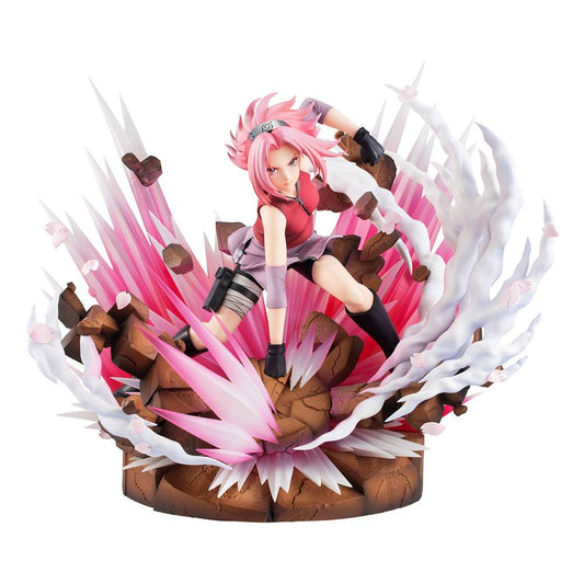 Naruto Estatua Gals PVC DX Haruno Sakura Version 3 27 cm