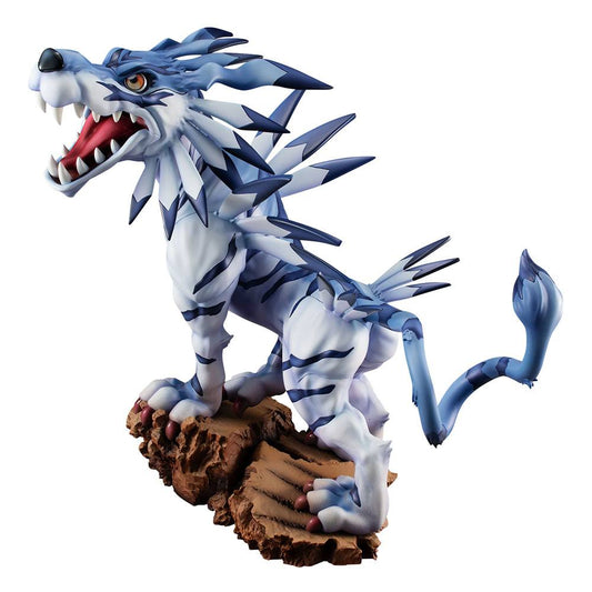 Digimon Adventure Serie G.E.M. Precious Estatua PVC Garurumon Battle Ver. 28 cm