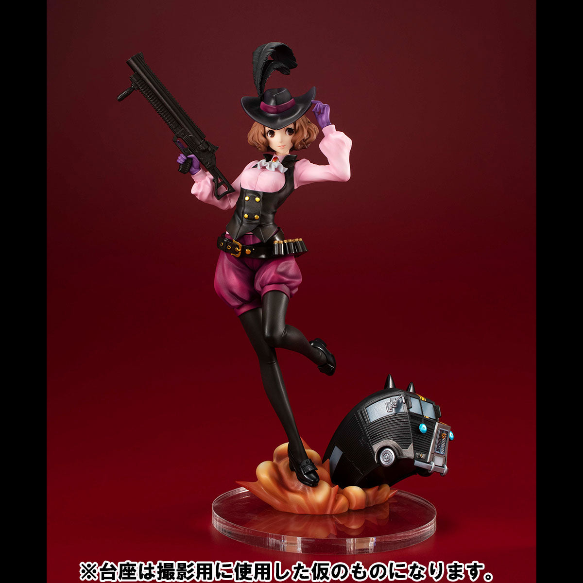 Persona 5 Royal Estatua PVC Lucrea Noir (Haru Okumura) & Morgana Car 24 cm