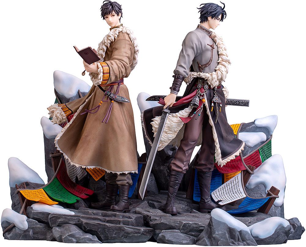 Time Raiders Estatuas PVC 1/7 Wu Xie & Zhang Qiling: Floating Life in Tibet Ver. Special Set 28 cm