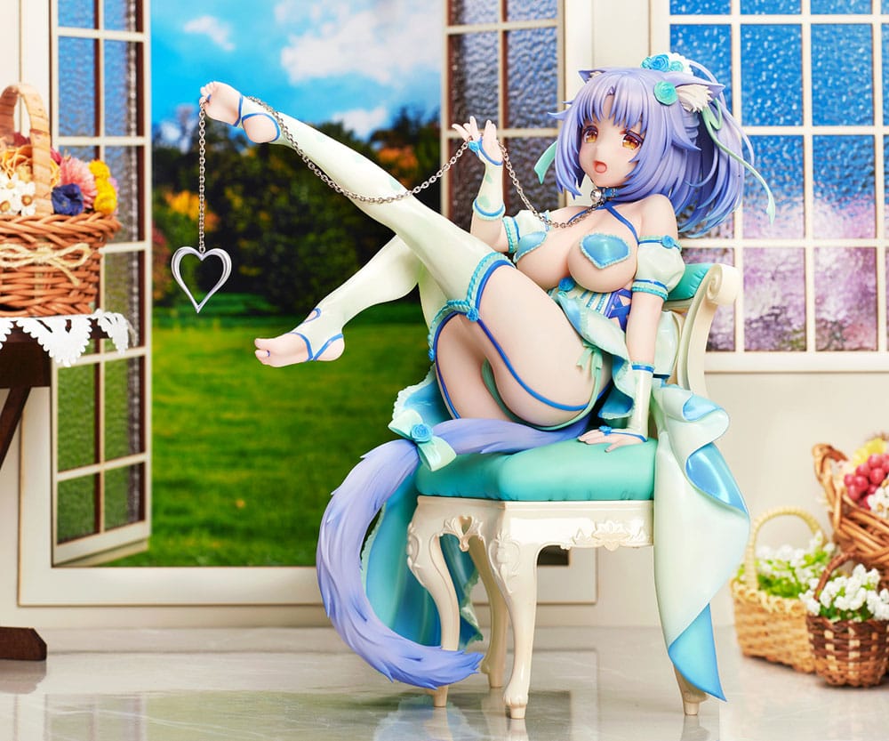 Nekopara Estatua PVC 1/7 Cinnamon re-run 19 cm