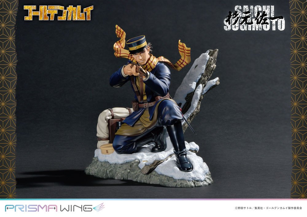 Golden Kamuy Estatua PVC 1/7 Prisma Wing Saichi Sugimoto 20 cm