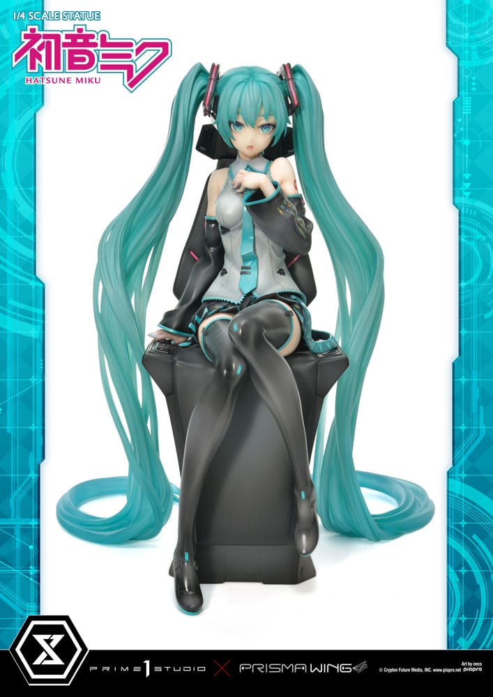 Hatsune Miku Estatua PVC 1/4 Hatsune Miku Art by neco 34 cm