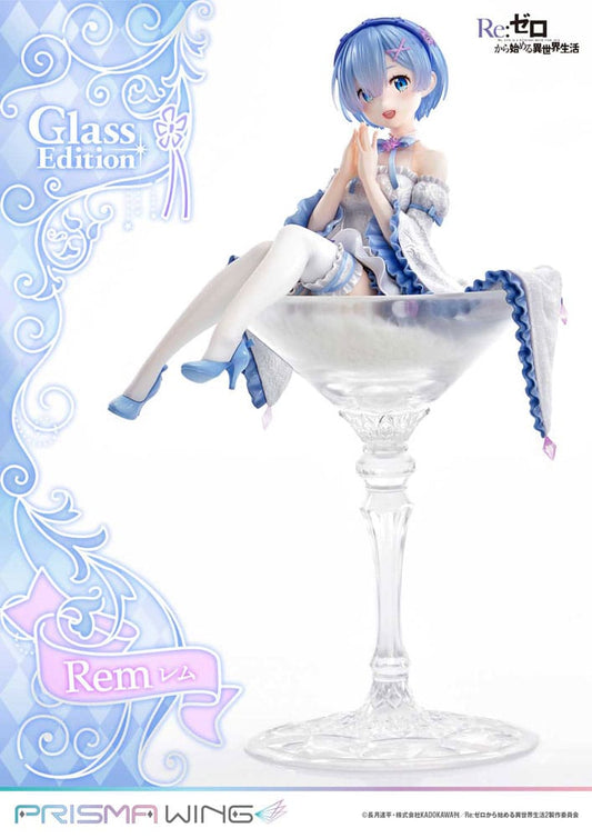 Re:Zero - Starting Life in Another World Estatua PVC 1/7 Prisma Wing Rem Glass Edition 23 cm