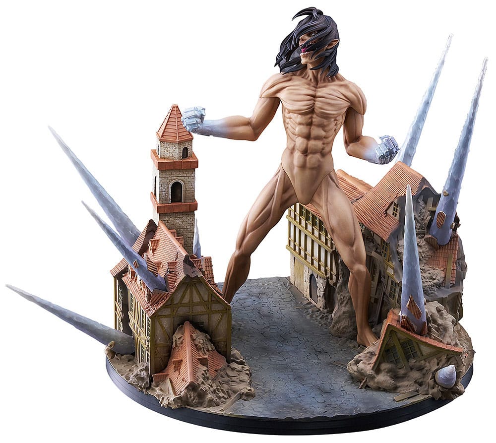 Attack on Titan Estatua PVC Eren Jaeger: Attack Titan Ver. -Judgment- 25 cm