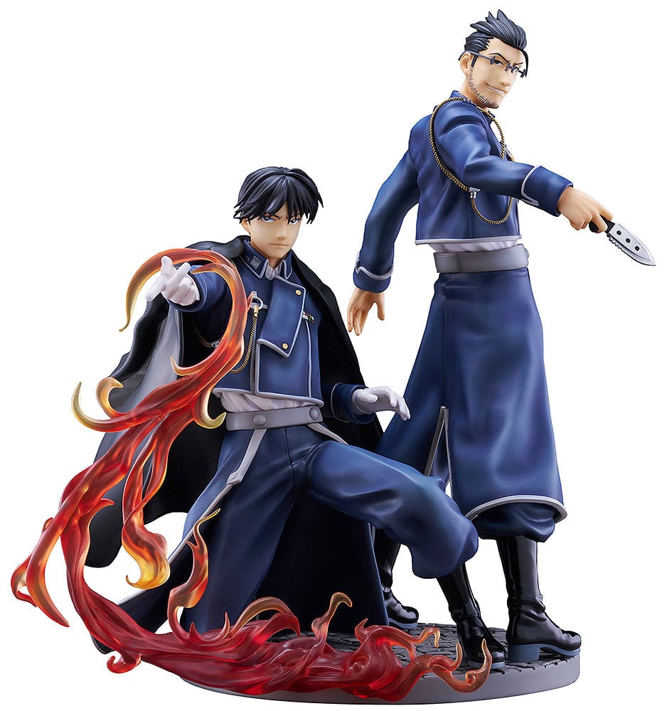 Fullmetal Alchemist: Brotherhood Estatua PVC Roy Mustang & Maes Hughes Kizuna 27 cm