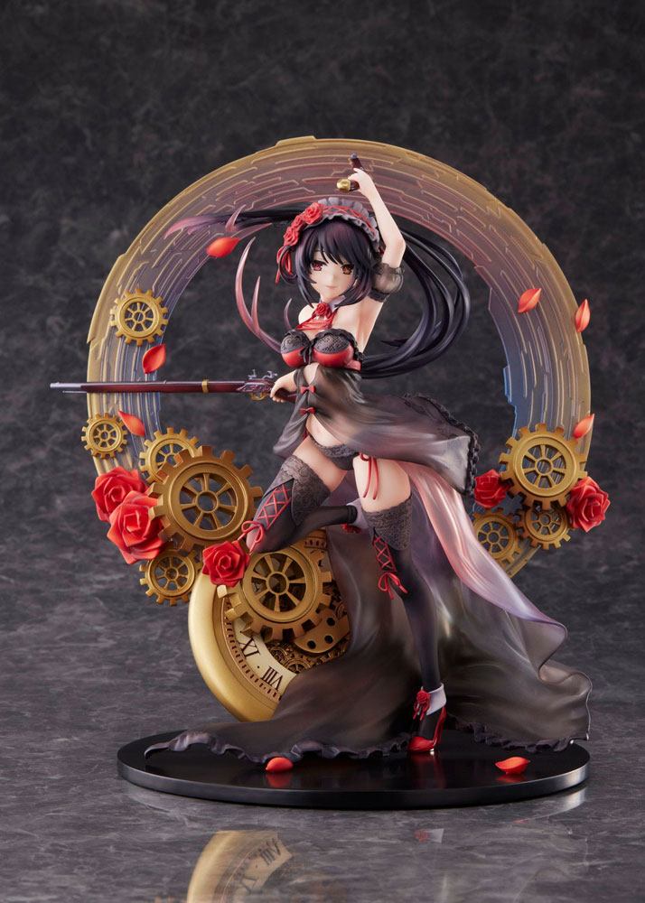 Date A Live IV Estatua PVC 1/7 Kurumi Tokisaki Lingerie Swimwear Ver. 27 cm