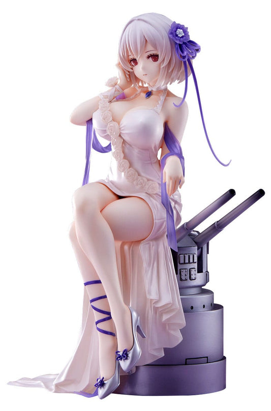 Azur Lane PVC DreamTech 1/7 Sirius White Rose DT-163 22 cm