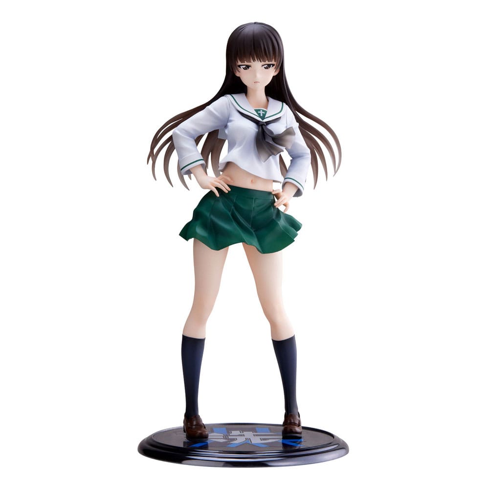 Girls und Panzer Senshadou Daisakusen! Estatua PVC 1/7 Shiho Nishizumi Oarai Girls High 25 cm